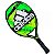 Raquete de Beach Tennis Adidas BT 3.0 verde - Imagem 1