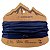 Bandana com Proteção Solar Dry Cool UPF50 Conquista Marinho - Imagem 1