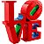 Lego Art Love 31214 Robert Indiana - Imagem 3