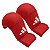 Luva Karate Adidas Sem Dedão Vermelho WKF Approved - Imagem 2