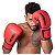 Kit Luva de Boxe e Muay Thai First FX2 Pretorian Vermelho - Imagem 3