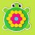 Jogo Educativo Pedagógico Tartaruguinha Mosaico Babebi 6058 - Imagem 2