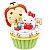 Bloco de Montar Cupcake de Maçã da Hello Kitty Keepplay - Imagem 3