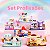 Bloco de Montar Set Restaurantes Hello Kitty Amigos Keepplay - Imagem 3