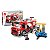 Bloco Montar Bombeiros Resgate Posto Combustível Mine City - Imagem 2
