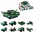 Bloco de Montar Set Combo Trans Militar 8 em 1 Keepplay - Imagem 1