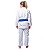 Kimono de Jiu Jitsu Feminino KVRA Lovely Branco - Imagem 5