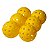Kit 6 Bolas Pickleball 40 Furos Vollo - Imagem 2