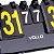 Placar de Mesa Marcador Manual de Pontos Dobrável Vollo - Imagem 3