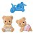 Sylvanian Famillies Gêmeos Bebe Urso Biscoito 5853 Epoch - Imagem 3