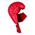 Luva Karatê Fheras Vermelho - Imagem 3