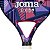 Raquete de Beach Tennis Rio Joma Fibra de Vidro Roxo e Rosa - Imagem 3