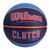 Bola Basquete Wilson Clutch Laranja E Azul - Imagem 1