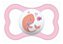 Chupeta Mam Menina Embalagem Unitária  Air 6+ Rosa 2832 - Imagem 1
