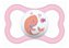 Chupeta Mam Menina Embalagem Unitária  Air 6+ Rosa 2832 - Imagem 1