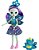 Enchantimals Boneca E Bichinho  Patter Peacock E Flap Mattel - Imagem 1