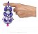 Fingerlings Preguiça Amizade Roxo  3618 Candide - Imagem 3