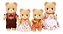 Família Dos Ursos Piers Sylvanian Families Epoch 5059 - Imagem 2