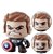 Kit  2un Mighty Muggs Marvel Hasbro - Escolha o Boneco - Imagem 3