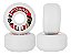 Roda De Skate Moska Rock New White 52mm  53d - Imagem 1