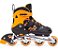 Patins Ajustável 28 A 32 P Vollo In Line Laranja 4 Rodas - Imagem 2