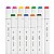 Marcador Artístico Dual Marker Evoke BRW 12 cores - Imagem 2