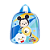 Kit Mala Infantil 3D Tsum Tsum Mickey Azul com Rodinha + Mochila Infantil Diplomata Maxtoy - Imagem 3