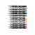 Marcador Artístico Evoke Brush Pen BRW  12 cores - Imagem 2