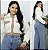Casaco Feminino Peluciado Teddy Coat Cropped Quentinho - Imagem 1