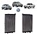 Radiador Vw Gol / Parati / Saveiro G2 G3 G4 - Ap 1.6 1.8 2.0 - Imagem 2