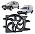 Ventoinha Radiador Fiat Uno Fire Sem Ar (modelo Bher) Gmv - Imagem 1