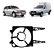 Defletor Ventoinha Fiat Uno / Fiorino Fire 2000 À 2012 C/ar - Imagem 1