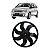 Ventoinha Radiador Meriva 1.4 1.8 2002 À 2012 Com Ar - Imagem 1