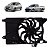 Ventoinha Do Radiador Montana Novo Corsa 2011-2016 Com Ar - Imagem 1