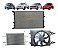 Kit Radiador Eletro Condensador Defletor Gol G5 G6 G7 Com Ar - Imagem 1