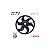 Ventoinha Gol Gti 16v 2.0 G3 Com Ar Original Bosch Vw - Imagem 2