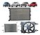Kit Radiador Eletro Condensador Defletor Gol G5 G6 G7 Com Ar - Imagem 1