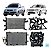 Kit Radiador Condensador Ventoinha Montana Corsa 1.0 1.4 1.8 - Imagem 2