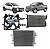 Radiador Condensador Ventoinha Fiat Strada Adventure1.8 16v - Imagem 1