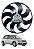 Eletroventilador Stilo 1.8 8v 16v 2007 2008 2009 Original - Imagem 1