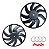 Par De Ventoinha Audi Q3 1.4 2.0 2013 2014 2015 2016 2017../ - Imagem 4