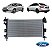 Radiador Ford Focus 2013 2015 2017 2019 2020 - Imagem 3