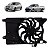 Ventoinha Do Radiador Montana Novo Corsa 2011-2016 Com Ar - Imagem 1