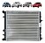 Radiador Gol Saveiro Voyage G5 G6 G7 Fox 1.0 1.6 Sem Ar - Imagem 1