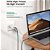 Cabo Ugreen USB-C 3.1 4K 10Gbps 100W 1M US355 - Imagem 3