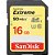 Cartão de Memória SanDisk 16GB UHS-I U3 Extreme Classe 10 SDHC - 90mb/s - Imagem 1
