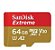 Cartão de Memória SanDisk 64GB UHS-I U3 Extreme Classe 10 microSDXC - 160mb/s - Imagem 4