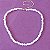 CHOKER PÉROLAS 5MM BANHADO A OURO 18K - Imagem 1