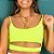 Cropped Tiras Neon - Amarelo - Imagem 1