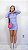 Vestido dubai  canela - lilás - Imagem 1